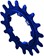 Wheels Manufacturing SOLO-SPEED Cog - 16t, Fits SOLO-SPLINE and SOLO-XD kits, Blue