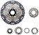 Shimano Deore XT CS-M8200-12 Cassette - 12-Speed, 9-45t, Hyperglide+, Micro Spline, Gray/Silver