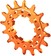 Wheels Manufacturing SOLO HG Cog - 16t, Fits SOLO-HG Kits, Orange