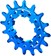 Wheels Manufacturing SOLO HG Cog - 16t, Fits SOLO-HG Kits, Blue