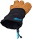 45NRTH 2024 Sturmfist 4 LTR Leather Gloves - Tan/Black, Lobster Style, X-Large