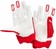 100% Itrack Gloves - Red, Small