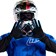 Troy Lee Designs Air Glove – Blotted Bright Blue, Small