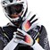 Troy Lee Designs Air Glove – Optic White / Black, 2X-Large