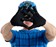 Troy Lee Designs Flowline Glove – Peace-Up Dark Cloud, Small