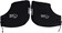 Bar Mitts Extreme Mountain/Flat Bar Pogies for Mirrors - Black, Small/Medium 