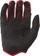 Lizard Skins Monitor SL Gloves - Jet Black/Crimson, Full Finger, Medium 
