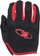 Lizard Skins Monitor AM Gloves - Jet Black/Crimson, Full Finger, Medium 