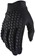 100% Geomatic Gloves - Black/Charcoal, Full Finger, Men's, Small 