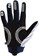 FUSE Omega Gloves - Ballpark, Full Finger, White/Blue, X-Large 