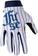 FUSE Omega Gloves - Ballpark, Full Finger, White/Blue, X-Large 