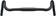 Ritchey RL1 Venturemax Drop Handlebar - Aluminum, 44cm, 31.8mm, Black 