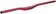 RaceFace Turbine Handlebar - Aluminum, 800mm, 20mm, 35.0, 8 Deg, Red