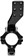 Profile Design Bracket Kit: Flip-Up Style, 31.8mm, Includes Bottom Clamp
