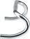 MSW Short Drop Handlebar - Aluminum, 26mm, 40cm, Silver