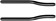 Zipp Vuka Alumina Evo 70 Extensions - 22.2mm, 360mm, Bead Blast Black