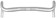 Velo Orange Nouveau Randonneur Handlebar - 31.8, 5 Degree Sweep, 85mm reach, 128mm Drop, 44cm, Silver