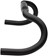 Salsa Cowchipper Deluxe Drop Handlebar - 31.8mm Clamp, 44cm Width, Aluminum, Black 
