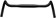 Salsa Cowchipper Deluxe Drop Handlebar - 31.8mm Clamp, 44cm Width, Aluminum, Black 