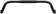 Salsa Cowchipper Deluxe Drop Handlebar - 31.8mm Clamp, 44cm Width, Aluminum, Black 