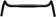 Salsa Cowchipper Deluxe Drop Handlebar - 31.8mm Clamp, 52cm Width, Aluminum, Black 