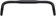 Salsa Cowbell Deluxe Drop Handlebar - Aluminum, 31.8mm, 46cm, Black 