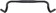 Salsa Woodchipper Drop Handlebar - Aluminum, 31.8mm, 44cm, Black 