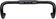 MSW Flat Top Shallow Drop Handlebar - Aluminum, 31.8mm, 38cm,Black