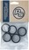 Problem Solvers Headset Stack Spacer - 25.4, 3mm (1), 5mm (1), 10mm (3), Aluminum, Black, Assorted 5 Piece Kit (30%Off)