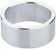 Problem Solvers Headset Stack Spacer - 28.6, 15mm, Aluminum, Silver, Sold Each 