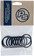 Problem Solvers Headset Stack Spacer - 28.6, 3mm, Aluminum, Black, Bag of 10 