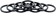 Problem Solvers Headset Stack Spacer - 25.4, 3mm, Aluminum, Black, Bag of 10 