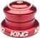 Chris King InSet i7 Headset - 1-1/8 - 1.5", 44/44mm, Red 
