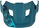 MET Helmets Roam Visor - Petrol Blue, Medium 