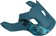MET Helmets Roam Visor - Petrol Blue, Medium 