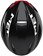 MET Manta Helmet - Black/Red Glossy, Small