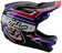 Troy Lee Designs D4 Polyacrylite Helmet  Linear Black, Large