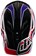 Troy Lee Designs D4 Polyacrylite Helmet  Linear Black, Large
