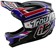 Troy Lee Designs D4 Polyacrylite Helmet  Linear Black, Large