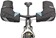 45NRTH Cobrafist Flat Bar Pogies - Black, One Size 
