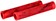Salt EX Grips - Red Marble, No Flange 