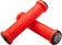 RaceFace Grippler Grips - Red, Lock-On, 33mm 