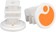 Ergon End Plugs for GA2/GA2Fat/GA3: Orange