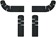 Ergon BT Orthocell Pad Set - Black