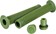Eclat Bruno Grips - Army Green, Flange 