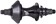 Salt EX Rear Hub - 14mm, 36H, Cassette, RHD, Black 