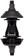 Salt Plus Trapez Rear Hub - 14mm, 36H, Cassette, Black