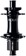Industry Nine Hydra 2 Classic Rear Hub - 12 x 148mm, 6-Bolt, Micro Spline, Black, 32H
