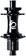 Industry Nine Hydra 2 Classic Rear Hub - 12 x 148mm, 6-Bolt, Micro Spline, Black, 32H