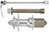 All-City Go-Devil Rear Hub - QR x 135mm/12 x 142mm, 6-Bolt, HG 11 Road, Silver, 28H 